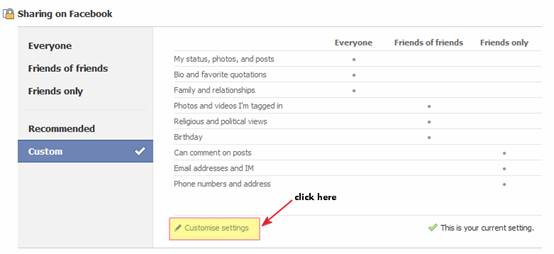 customizefacebookaccountprivacy